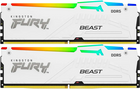 64Gb DDR5 6000MHz Kingston Fury Beast White (KF560C30BWAK2-64) (2x32Gb 
