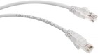 Cabeus PC-UTP-RJ45-Cat.5e-0.3m-WH-LSZH, 0.3м