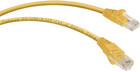 Cabeus PC-UTP-RJ45-Cat.6-5m-YL, 5м