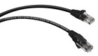 Cabeus PC-UTP-RJ45-Cat.6-0.5m-BK-LSZH, 0.5м