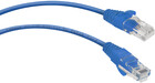 Cabeus PC-UTP-RJ45-Cat.5e-0.15m-BL, 0.15м