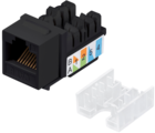 Cabeus KJ-RJ45-Cat.6-90-SW-BK