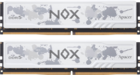 32Gb DDR5 6000MHz Apacer NOX White (AH5U32G60C622MWAA-2) (2x16Gb KIT)
