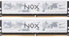 32Gb DDR5 6200MHz Apacer NOX White (AH5U32G62C532MWAA-2) (2x16Gb KIT)