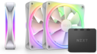 NZXT F120 RGB DUO White Triple Pack