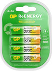 GP ReEnergy (AA, 2600mAh, 4 шт.) (270AAHCRGY-2CRCB4)