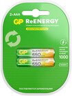 GP ReEnergy (AAA, 650mAh, 2 шт.) (65AAAHCRGY-2CRCB2)