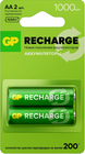 GP Recharge (AA, 1000mAh, 2 шт.) (100AAHCV-2CRSBC2)