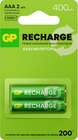 GP Recharge (AAA, 400mAh, 2 шт.) (40AAAHCV-2CRSBC2)