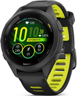 Garmin Forerunner 265S Black Bezel and Case with Black/Amp Yellow Silicone Band