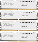 64Gb DDR5 5600MHz Kingston Fury Beast White (KF556C40BWK4-64) (4x16Gb KIT)