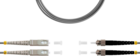 TELCORD ШОС-2x3.0-2SC/U-2ST/U-MM62-20м-LSZH-GY, 20м