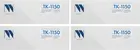 NV Print TK-1150-SET4 Black