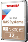 12TB SATA-III Toshiba N300 Pro NAS (HDWG51CXZSTB)