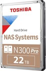 22TB SATA-III Toshiba N300 Pro (HDWG82CXZSTB)