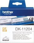 Универсальные наклейки Brother DK11204