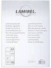 Пленка для ламинирования Fellowes LA-7866201 Lamirel