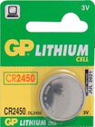 Батарейка GP CR2450 (Lithium, 1 шт)