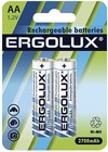 Ergolux (AA, 2700mAh, 2 шт)