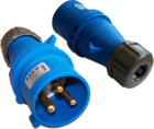 Вилка Lanmaster LAN-IEC-309-32A1P/M