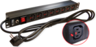 Блок розеток TWT TWT-PDU-10A8C3L-3.0