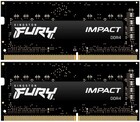 Оперативная память 16Gb DDR4 3200MHz Kingston Fury Impact SO-DIMM (KF432S20IBK2/16) (2x8Gb KIT)