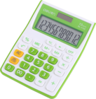Калькулятор Deli E1122 Green