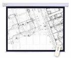 Экран настенный с электроприводом Cactus Motoscreen 180x180см (CS-PSM-180X180)