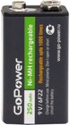 GoPower (9V, 250mAh, 1 шт)