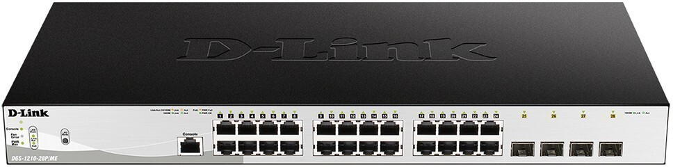 Коммутатор (switch) D-Link DGS-1210-28P/ME/B1A