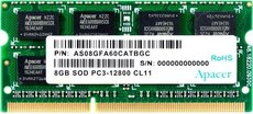Оперативная память 8Gb DDR-III 1600MHz Apacer SO-DIMM (AS08GFA60CATBGC)