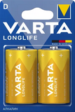 Батарейка Varta Long Life (D, 2 шт)