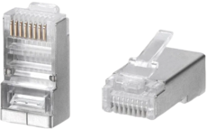 WRline WR-8P8C-5E-SH, 100 Шт