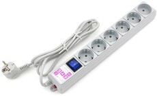 Сетевой фильтр Power Cube SPG6-16-1.9М Grey