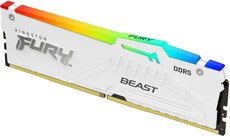 16Gb DDR5 5600MHz Kingston Fury Beast White RGB (KF556C36BWEA-16)