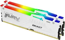 32Gb DDR5 5600MHz Kingston Fury Beast White RGB (KF556C36BWEAK2-32) (2x16Gb KIT)