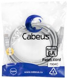 Cabeus PC-SSTP-RJ45-Cat.6a-3m-LSZH, 3м
