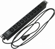 Блок силовых розеток Hyperline SHE19-10IEC-2.5IEC