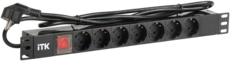 Блок розеток ITK PH12-7D1-P