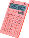 Калькулятор Deli EM01541 Red