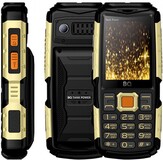 Телефон BQ Mobile BQ-2430 Tank Power Black/Gold
