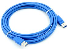 Кабель Buro USB 3.0 A (M) - B (M), 1.8м (USB3.0-AM/BM)