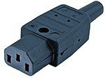 Разъем Hyperline CON-IEC320C13