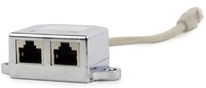 Разветвитель порта LAN Gembird 1x RJ-45 - 2x RJ-45 (NCA-SP-02)