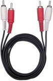 Кабель Ritmix 2xRCA (M) - 2xRCA (M), 1.5м (RCC-075)