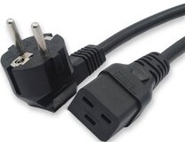 Кабель Hyperline PWC-IEC19-SHM-1.8-BK