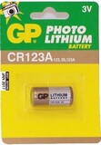 Батарейка GP CR123A (Lithium, 1 шт)