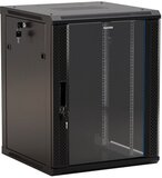 Шкаф настенный Hyperline TWB-FC-1266-GP-RAL9004