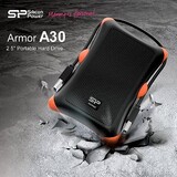 Внешний жесткий диск 1Tb Silicon Power Armor A30 Black (SP010TBPHDA30S3K)