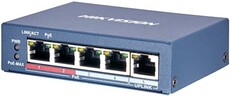 Коммутатор (switch) Hikvision DS-3E0105P-E(B)